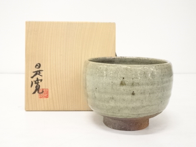 JAPANESE TEA CEREMONY / CHAWAN(TEA BOWL) / ASH GLAZE